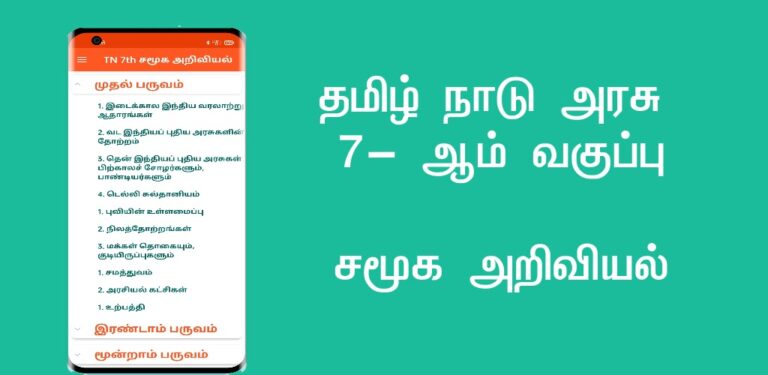 TN 7th சமூக அறிவியல் для Android — скриншот 4