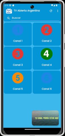 TV Abierta Argentina для Android — скриншот 4