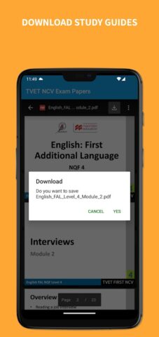 TVET NCV Past Question Papers для Android — скриншот 4