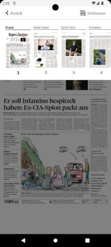 Tages-Anzeiger E-Paper для Android — скриншот 4