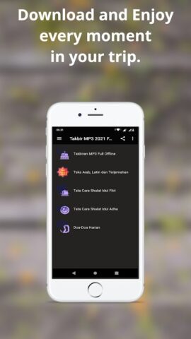 Takbiran Idul Fitri MP3 2026 для Android — скриншот 3