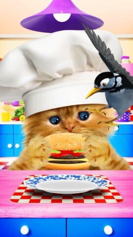 Talking baby cat. Talking game для Android — скриншот 3