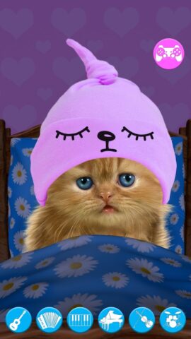 Talking baby cat. Talking game для Android — скриншот 4