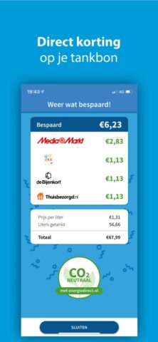 Tankey — Goedkoop tanken для iOS — скриншот 3