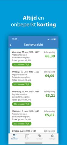 Tankey — Goedkoop tanken для iOS — скриншот 4