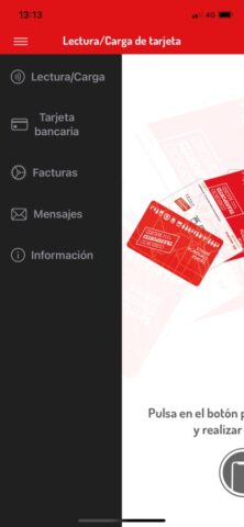 Tarjeta Transporte для iOS — скриншот 2