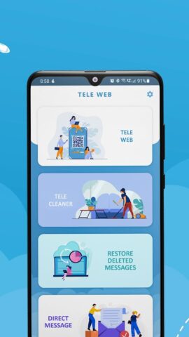 Tele Web для Android — скриншот 2