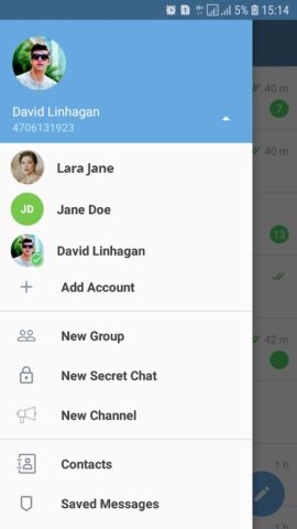 Telefun Fake chat maker Prank для Android — скриншот 3