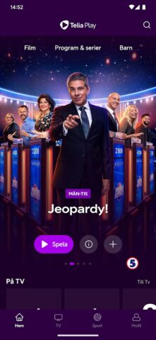 Telia Play для Android — скриншот 1