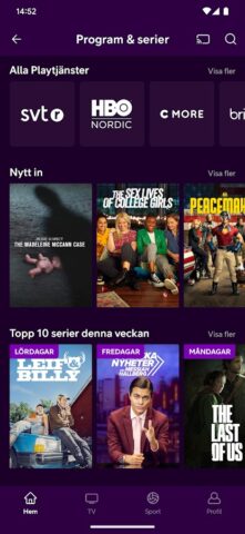Telia Play для Android — скриншот 2