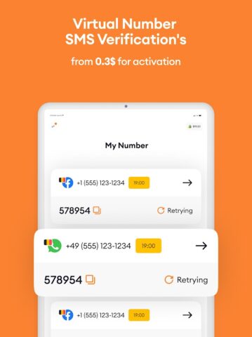 Temp Number — Временный Номер для Android — скриншот 5