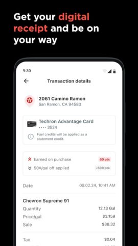 Texaco для Android — скриншот 5