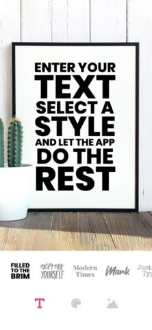 Текст Арт: Текст на фото для iOS — скриншот 3