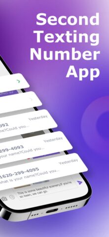 2nd Phone Number: Text me Now для iOS — скриншот 2