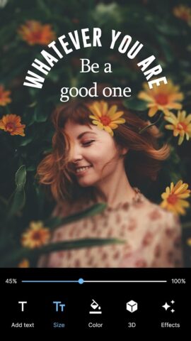 Text On Photo AI Photo Editor для Android — скриншот 1