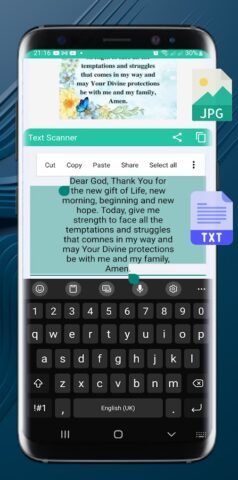 Extract Text In Image для Android — скриншот 3