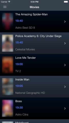 Televisyen Malaysia для iOS — скриншот 2