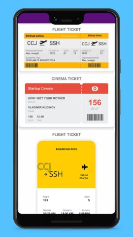 Ticket Maker Ai для Android — скриншот 3