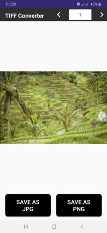 Tiff to Jpg & Png Converter для Android — скриншот 2