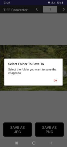 Tiff to Jpg & Png Converter для Android — скриншот 3