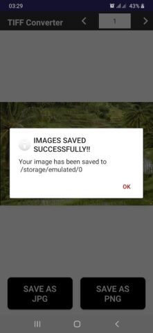 Tiff to Jpg & Png Converter для Android — скриншот 4