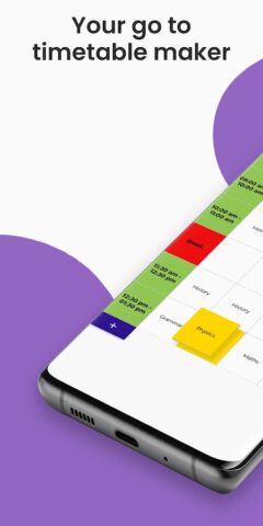 Timetable & Schedule Maker для Android — скриншот 1