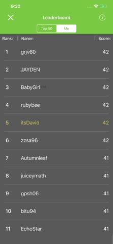 Times Tables — Flash Quiz для iOS — скриншот 5