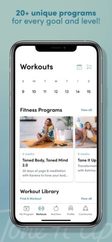 Tone It Up: Workout & Fitness для iOS — скриншот 3