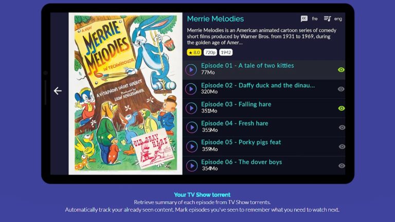 Torrentium TV — Stream torrent для Android — скриншот 3