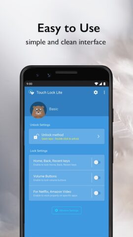 Touch Lock — блокировка экрана для Android — скриншот 5