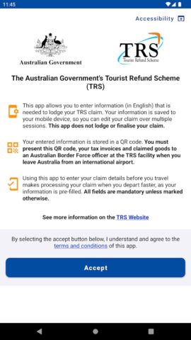 Tourist Refund Scheme для Android — скриншот 4