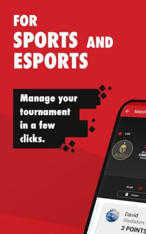 Tournament and bracket manager для Android — скриншот 2