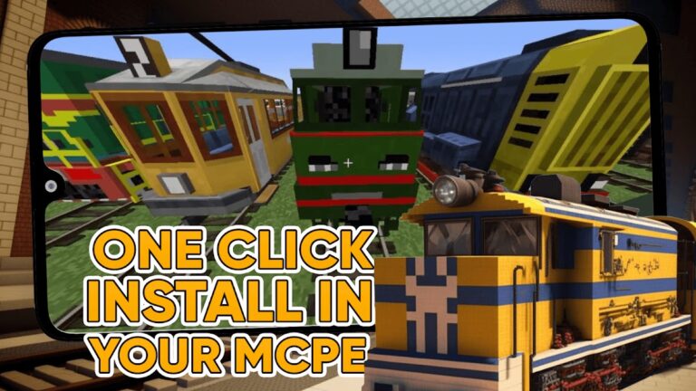 Мод на Поезда в Майнкрафте для Android — скриншот 3