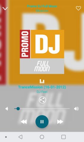 Trance music radios online для Android — скриншот 2