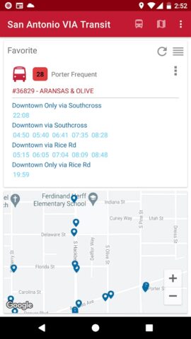 Transit in San Antonio для Android — скриншот 1