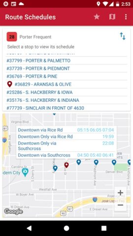 Transit in San Antonio для Android — скриншот 2