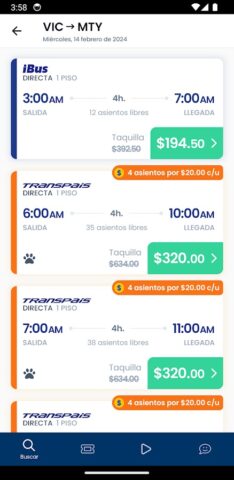 Transpais для Android — скриншот 3