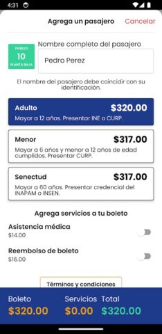 Transpais для Android — скриншот 5