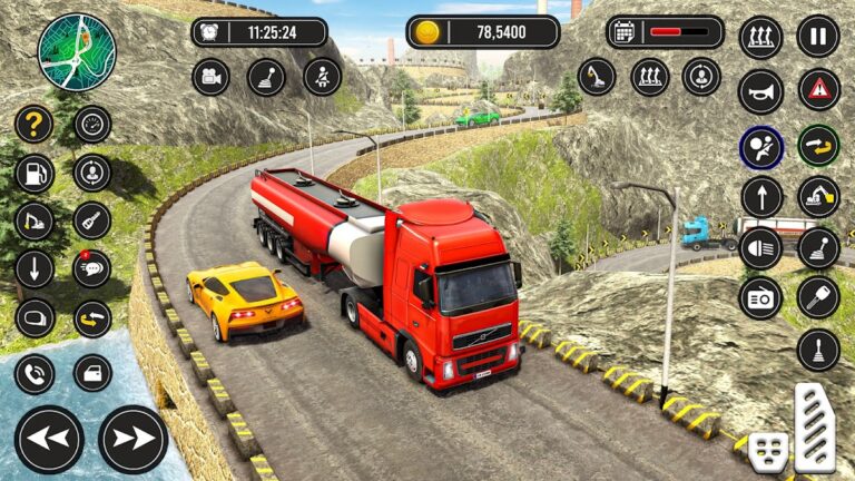 Truck Simulator — Truck Games для Android — скриншот 3