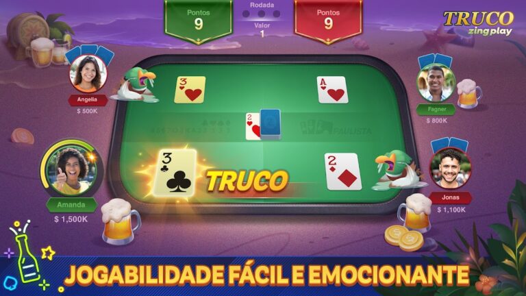 Truco ZingPlay: Jogo de cartas для Android — скриншот 2