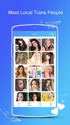 Tser: Transgender Dating Chat для Android — скриншот 2