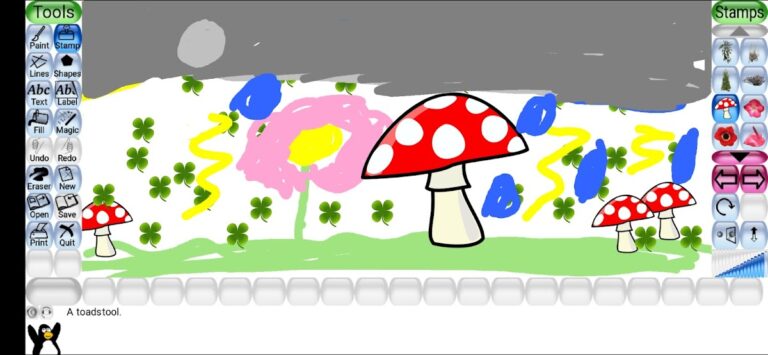 Tux Paint — скриншот 4