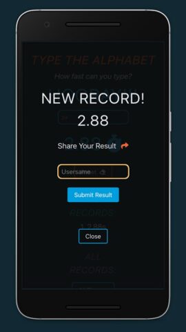 Type The Alphabet для Android — скриншот 2