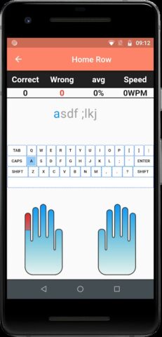 Typing Tutor (Keyboard) для Android — скриншот 4