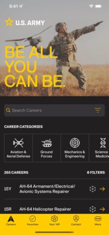 U.S. Army Career Navigator для iOS — скриншот 1