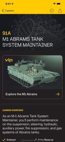 U.S. Army Career Navigator для iOS — скриншот 2