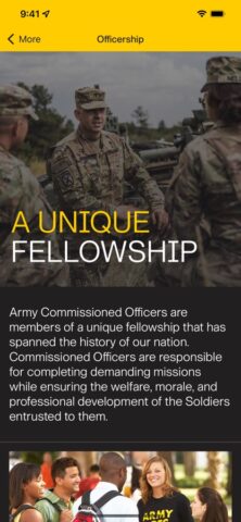 U.S. Army Career Navigator для iOS — скриншот 4