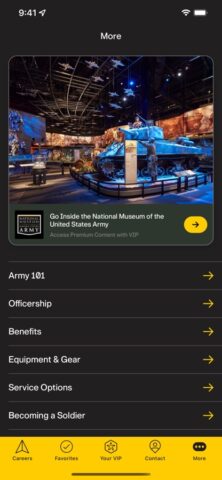 U.S. Army Career Navigator для iOS — скриншот 5