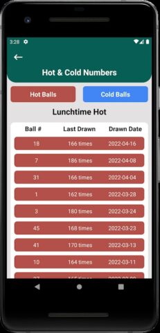 UK49s Results для Android — скриншот 4