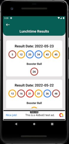 UK49s Results для Android — скриншот 5